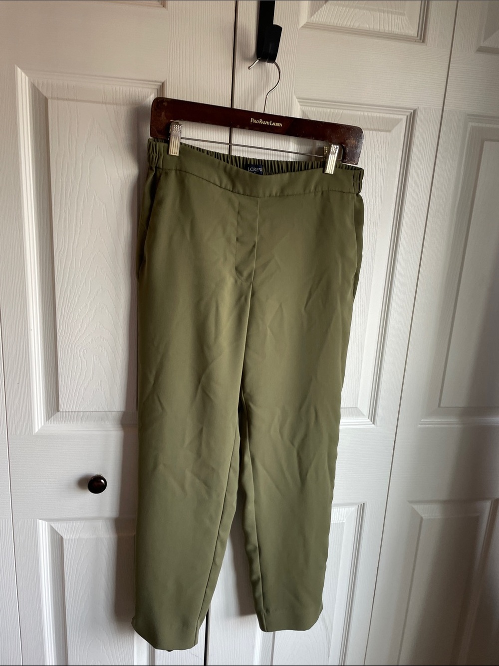 J. Crew Olive Green Women's Trousers